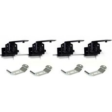 Winsharp 免鑽孔捲簾配件4件組, 1套, 混合色