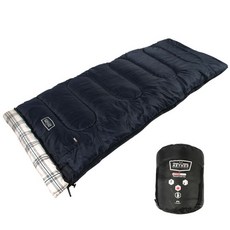 Vinson mASSIF Aether睡袋 基本款 2000g, 藍黑色, 1個