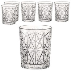 Bormioli Rocco Lounge 雕花威士忌杯 Set 6 390ml, 1組