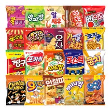綜合餅乾零食精選組合 C18, 20種零食餅乾, 1組