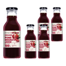 有機思維 有機石榴原汁 350ml，富含膳食纖維、維他命C和鉀，愛美女性不可或缺, 5瓶