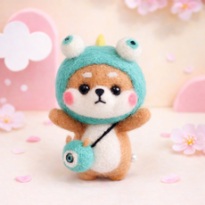 아트조이 DIY 양모펠트 키트, 1세트, 마스크