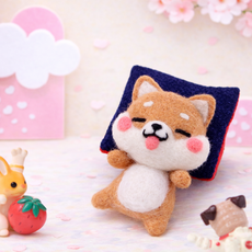 아트조이 DIY 양모펠트 키트, 1세트, 시바