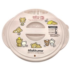 Skater 微波專用泡麵調理器 22.5 x 19 x 8cm 1.2L, 拉拉熊 粉色 + 白色, 1個