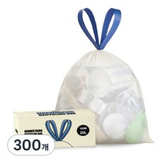 코코스토 끈이 있어 편리한 재활용봉투, 20L, 300개