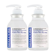 Malcolm Modern Flora Bloomersk 頭髮護理, 520ml, 2瓶