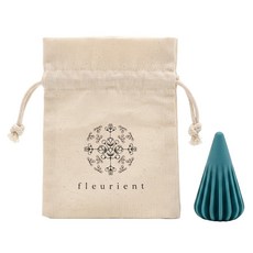 fleurient 芙樂莉 穴道按壓舒壓按摩球 筋絡按摩球 附收納袋, 錐形 藍綠色, 1顆