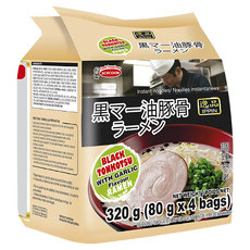 AceCOOK IPPIN 逸品 蒜香豚骨風味麵 80g, 4包