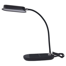 MOMAX Q.LED flex 二合一 無線充電座檯燈 (10W), 黑色