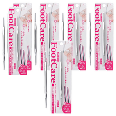 GREEN BELL 綠鐘 PSG 指甲修飾棒, 卷指甲用衛生道具, 不鏽鋼材質, 6個, 銀色