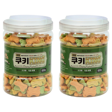 벨버드 반려견 쿠키킹 비스켓, 야채, 600g, 2개