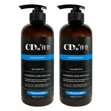 CDen 佧登 平衡控油洗髮精, 700g, 2瓶