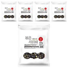 DGFARM 韓國產烘炒黑豆, 500g, 5包