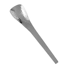 304不鏽鋼亮面紋理冰淇淋杓 - 12.5x2.5公分, 銀色, 1支