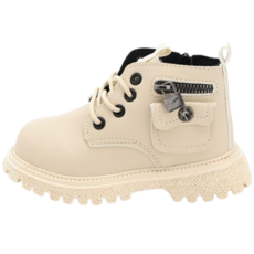 孩童迷你口袋皮靴