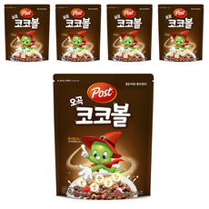 포스트 오곡 코코볼 시리얼, 570g, 5개