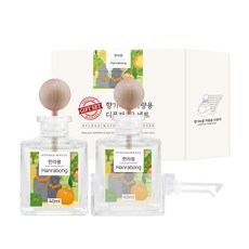 Hyanggimaeul 車用擴香瓶 40ml, 2個, 濟州漢拏橘