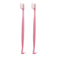 矯正專用雙頭單束軟毛牙刷 局部清潔 深入清潔牙縫, 2支