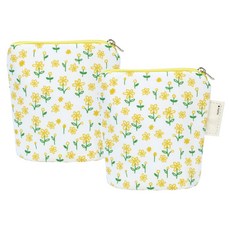 SEMOMS 保冷袋 2入, 01 黃色小花款