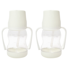 아가프라 라온 빨대컵, 250ml, 2개, Ivory