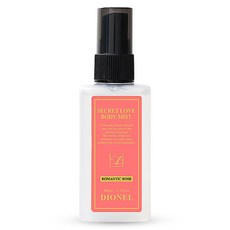Dionelle Secret Love身體噴霧 浪漫玫瑰, 1瓶, 80ml