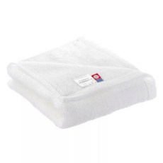 HARTWELL 今治極細無撚紗毛巾 300g, 白色, 1條