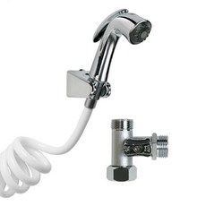 YNET 安全閥連接器+連接環+彈簧軟管 2.5M 白色, 1套