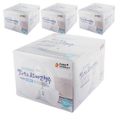 PURE SUNDAY 可水洗高級抹布 300 x 400 mm, 30入, 4個