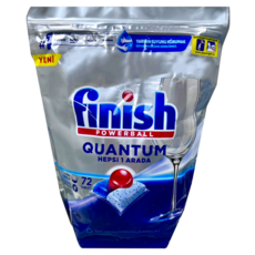 finish 洗碗錠 原味 72顆, 148.8g, 1袋