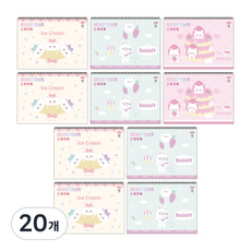 PENPIA 3000小學女童用素描本, 18張, 345 x 250 毫米, 20個