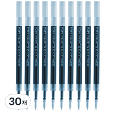 ZEBRA 斑馬牌 SARASA DRY 專用替芯 JLV 0.4mm, 藍色, 30個