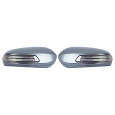 Camily LED 側後視鏡蓋 Genesis 款 3way KXC 極致銀, 1套, 雷諾三星 New SM5 Impression 2007~2010年