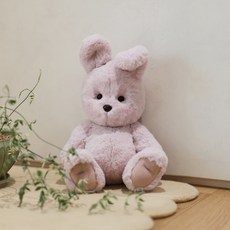 Teddy Tales LENA BUNNY Y ear 娃娃 M, 38cm, 櫻桃灰, 1個