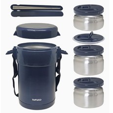 TAFUCO 一體式不銹鋼保溫飯盒2.0L TID-2000A, 單色, 1組
