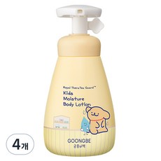 GOONGBE 宫中秘策 孩童保濕身體乳, 250ml, 4瓶