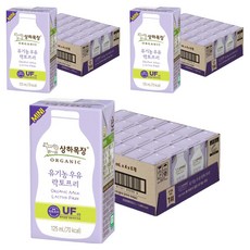 상하목장 락토프리 멸균우유 MINI, 72개, 125ml