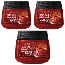 샘표 조선 고추장, 500g, 3개