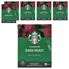 STARBUCKS 星巴克 特選系列 深度烘焙咖啡 隨手包, 2.3g, 10包, 6盒