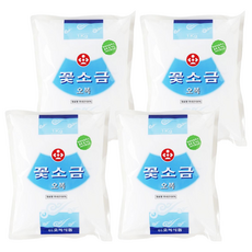 오복식품 꽃소금, 1kg, 4개