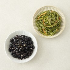 집반찬연구소 검은콩조림 150g + 미역줄기볶음 110g, 260g, 1세트