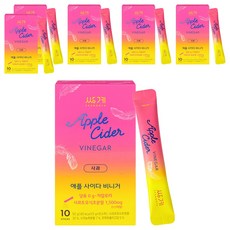 SSANGGYE 蘋果西打醋 蘋果 10入, 50g, 6個