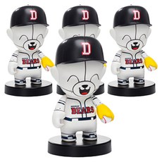 DOOSAN BEARS 裝飾用鐵雄公仔 隨機出貨, 4個