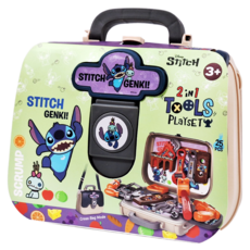 StitcH 史迪奇 3合1工具手提盒 3歲以上, 混合顏色, 1盒