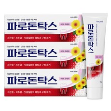 파로돈탁스 허브 프레쉬 치약, 100g, 3개
