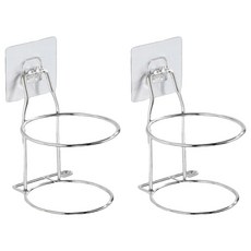 Alpha Commerce 圓形浴室烘乾機支架, 2個, 單色