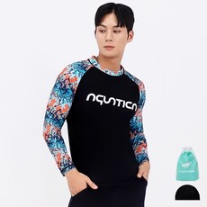 aquatica 男性防磨上衣 + 泳帽 + 防水袋套組 AQAMTS24016