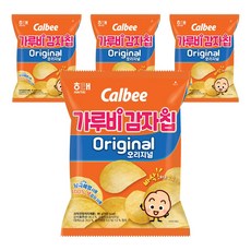 가루비 감자칩 오리지널, 96g, 4개