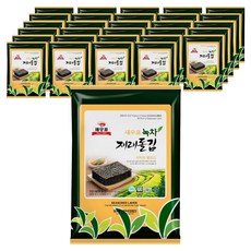 새우표 완도 녹차재래 돌김전장, 30g, 30개