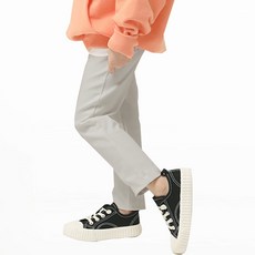 兒童彈力棉質直筒褲