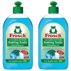 Frosch 德國小綠蛙 Soda廚房洗碗精, 500ml, 2個